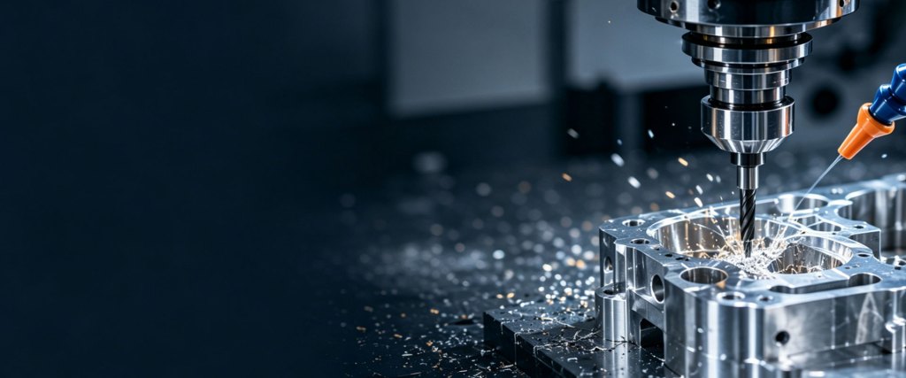 Custom CNC machining precision parts with tight tolerances for industrial manufacturing services.
