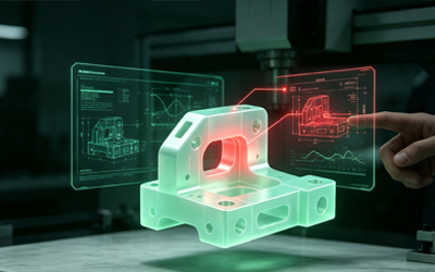 DFM review of engineering drawing for CNC machining production optimization